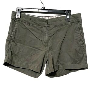 Cambridge Shorts, Green, Womens Size 6, Cotton & Spandex